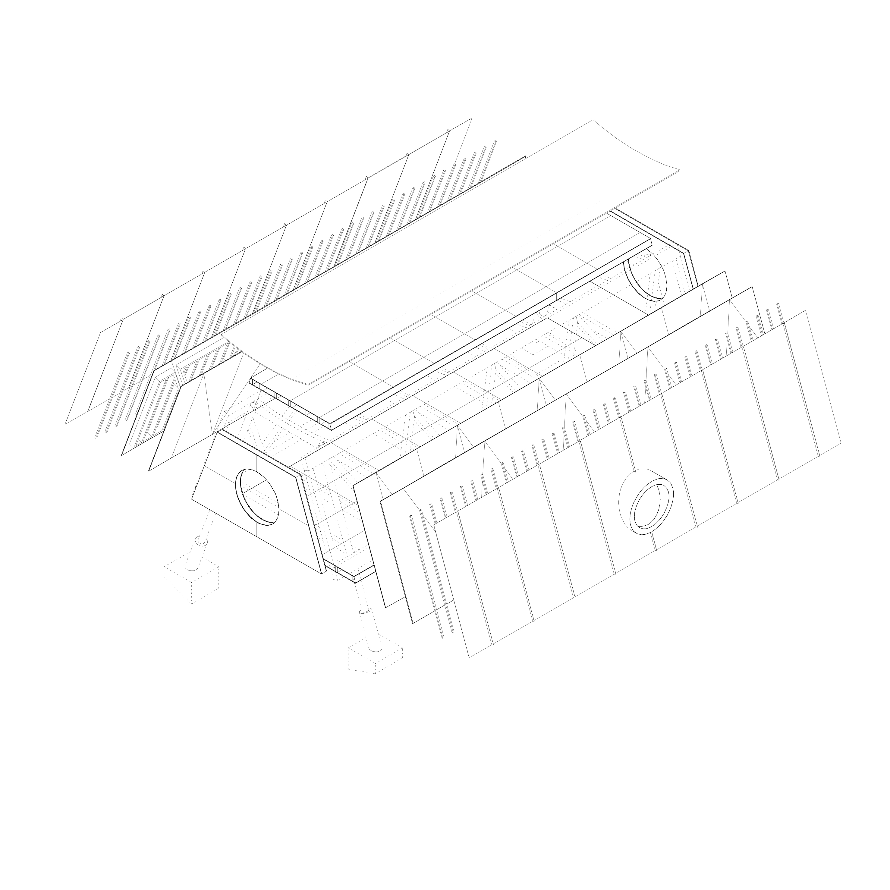 Axonométrie enveloppe