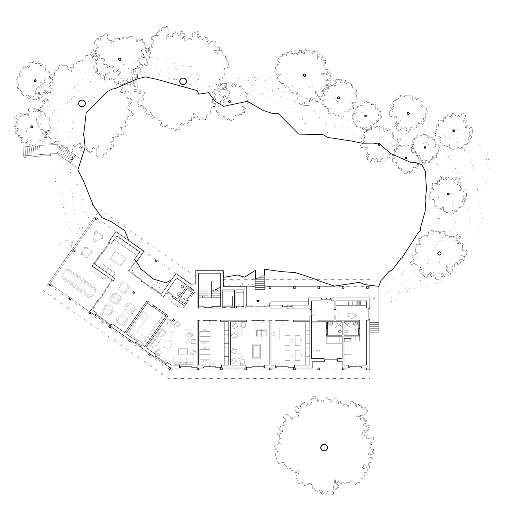 Roquebrune — plan 1er étage